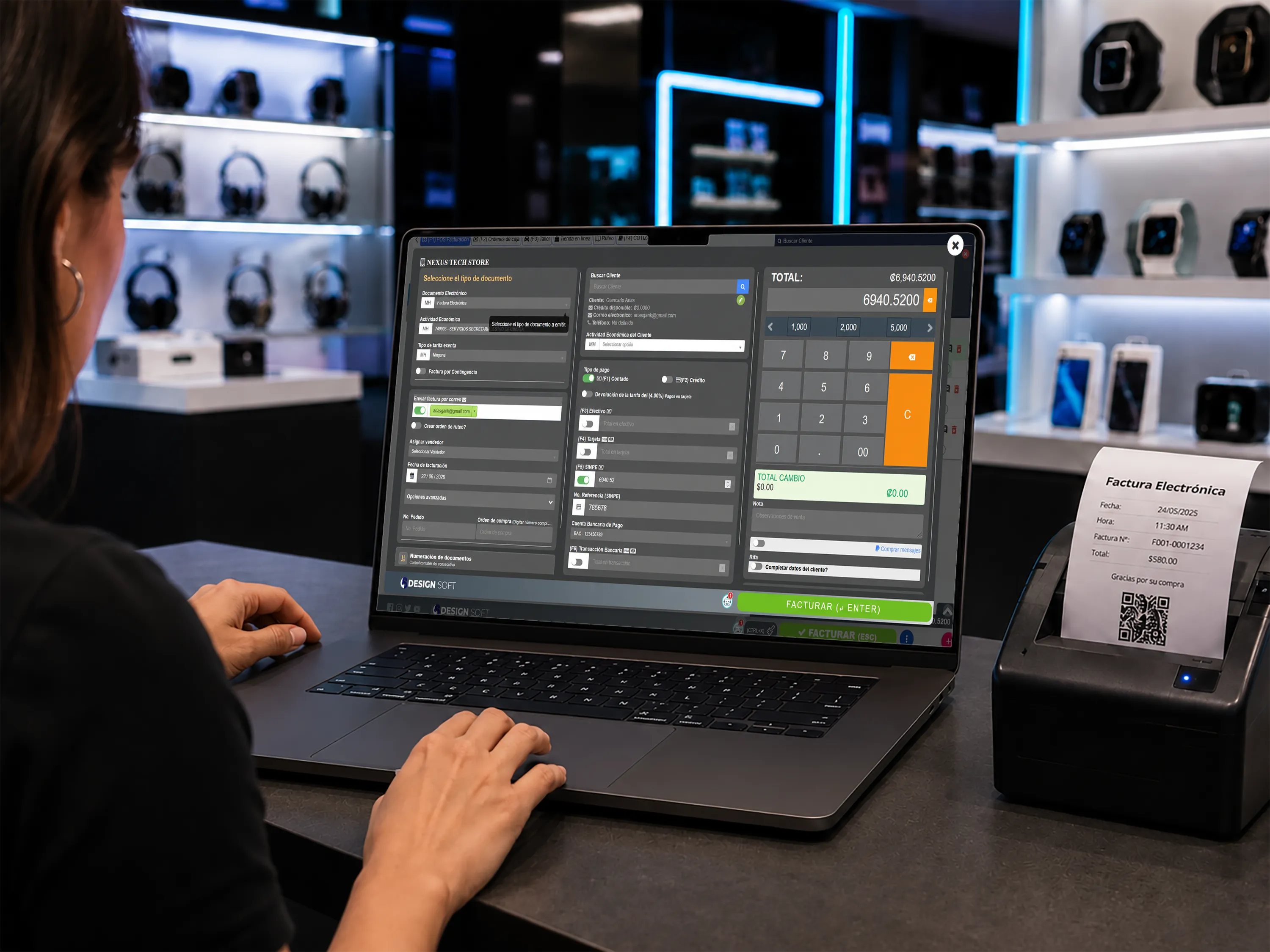 Software de facturación electrónica FacturarOnline en web para Costa Rica